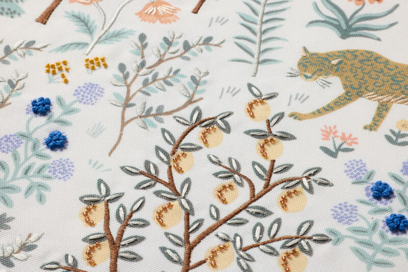 Ivory Menagerie Multi 2'7"x2'7" Wall Art